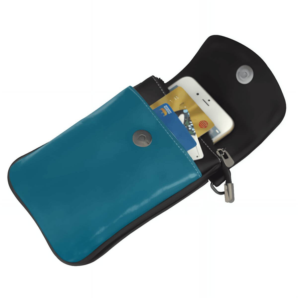 Classic Colors Cell Phone Crossbody Handbag