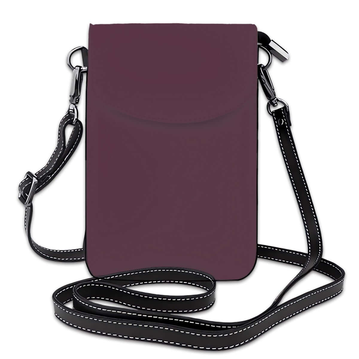 Sac À Main À Bandoulière Pour Téléphone Cellulaire Coloré en cuir PU, design élégant et pratique.