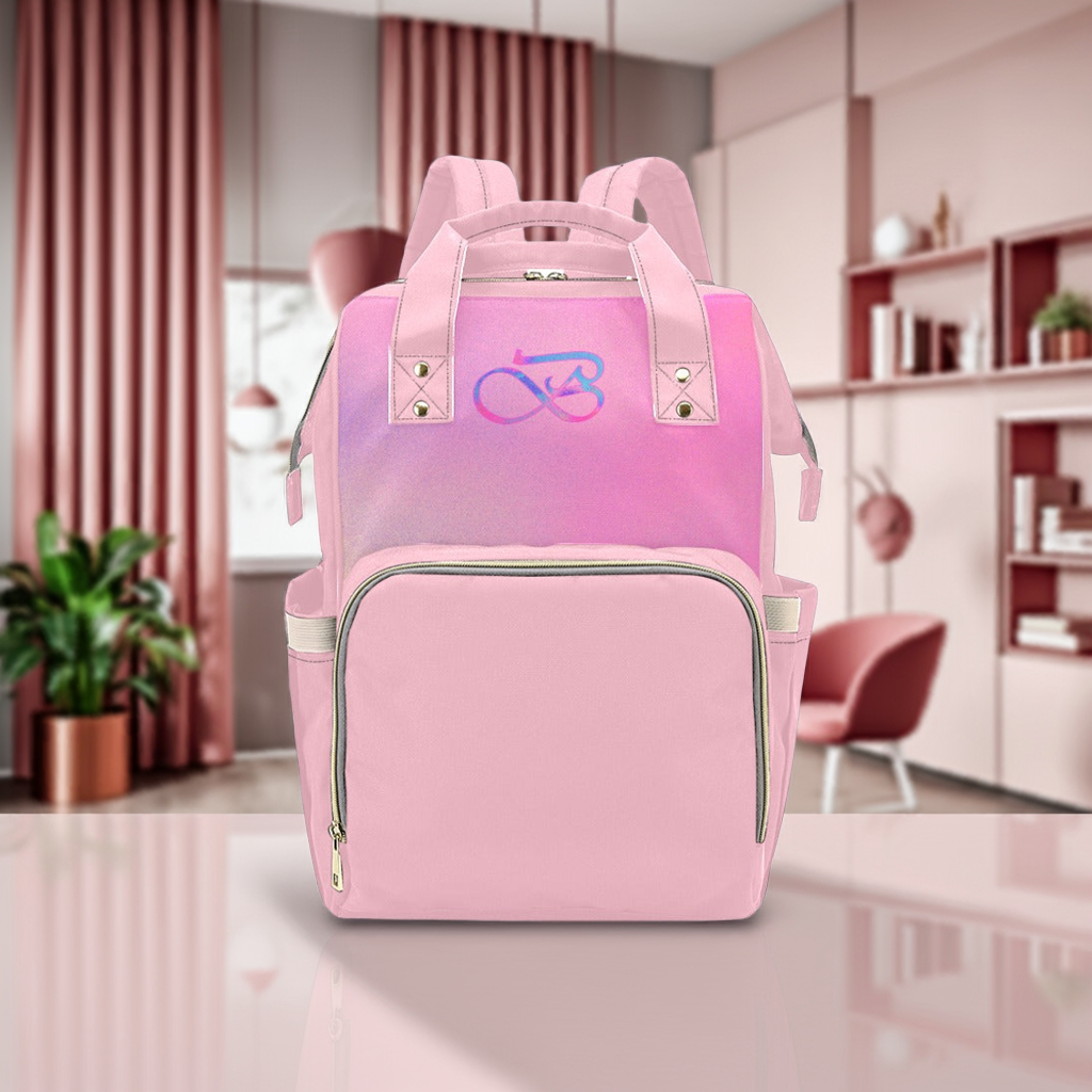 Sac À Dos Multiusage Motif B Couleur Rose
