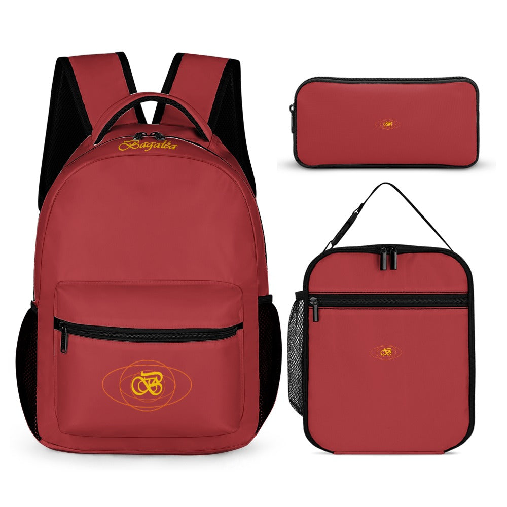 Ensemble Sacs Rouge Rentrée scolaire ou pour le travail