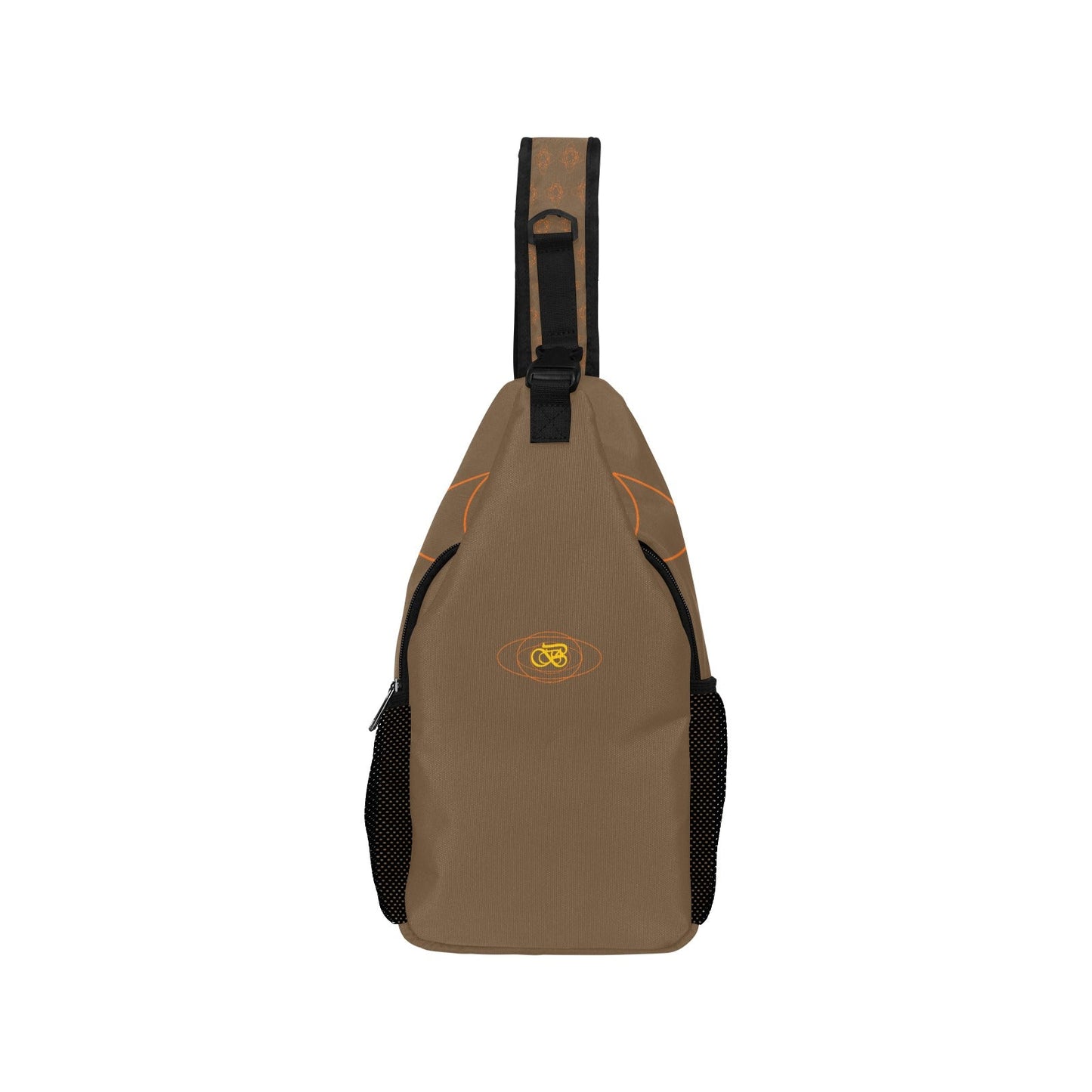 Men's Casual Chest Bag Brown