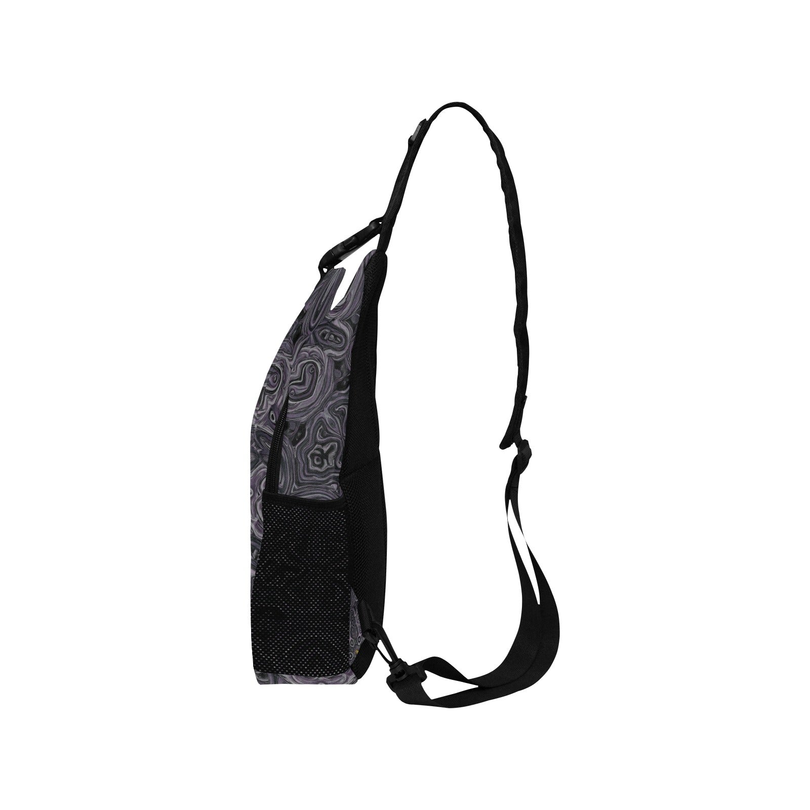 Sac De Poitrine Croisé Gris Motifs Bagaléa