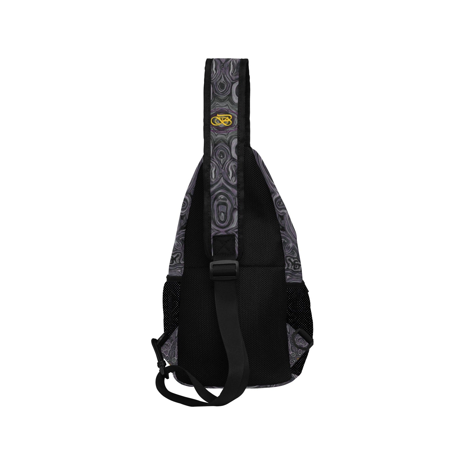 Sac De Poitrine Croisé Gris Motifs Bagaléa
