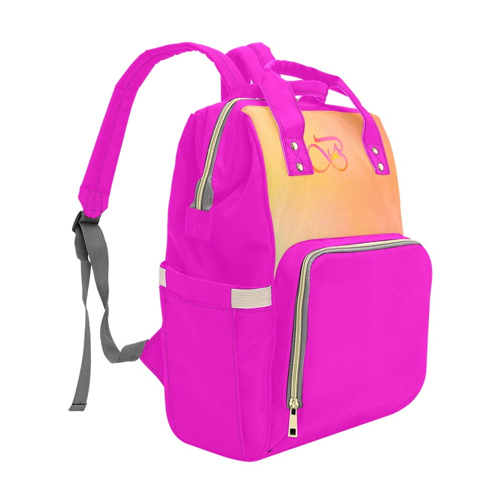 Sac À Dos Magenta Multiusage Motif B Couleur Ensoleillé Bagaléa
