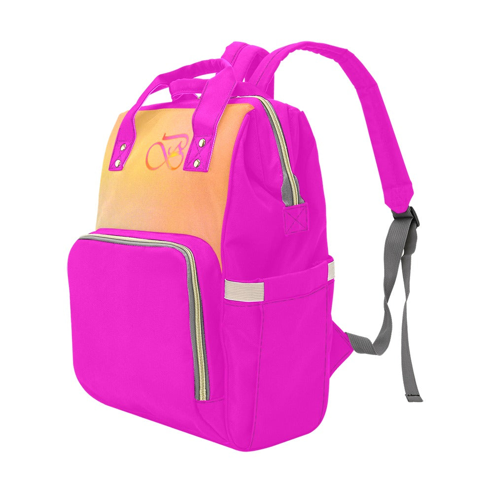Sac À Dos Magenta Multiusage Motif B Couleur Ensoleillé Bagaléa