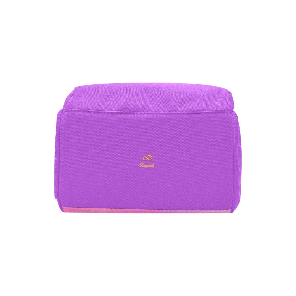 Sac À Dos Orchidée Multiusage Motif B Couleur Rose Dégradée Bagaléa