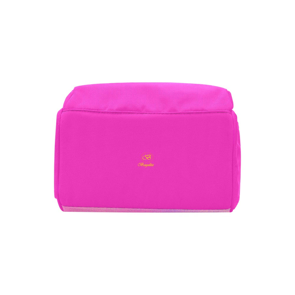 Sac À Dos Multiusage Motif Bleu Rose Profond B Couleur Rose Dégradée Bagaléa