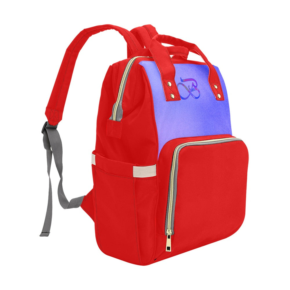 Sac À Dos Multiusage Motif B Couleur Bleu Pourpré Spectral Bagaléa