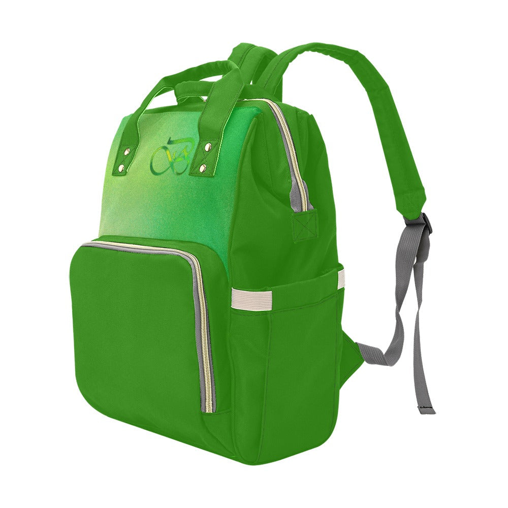 Sac à dos multiusage vert motif vert Bagaléa pour homme et femme