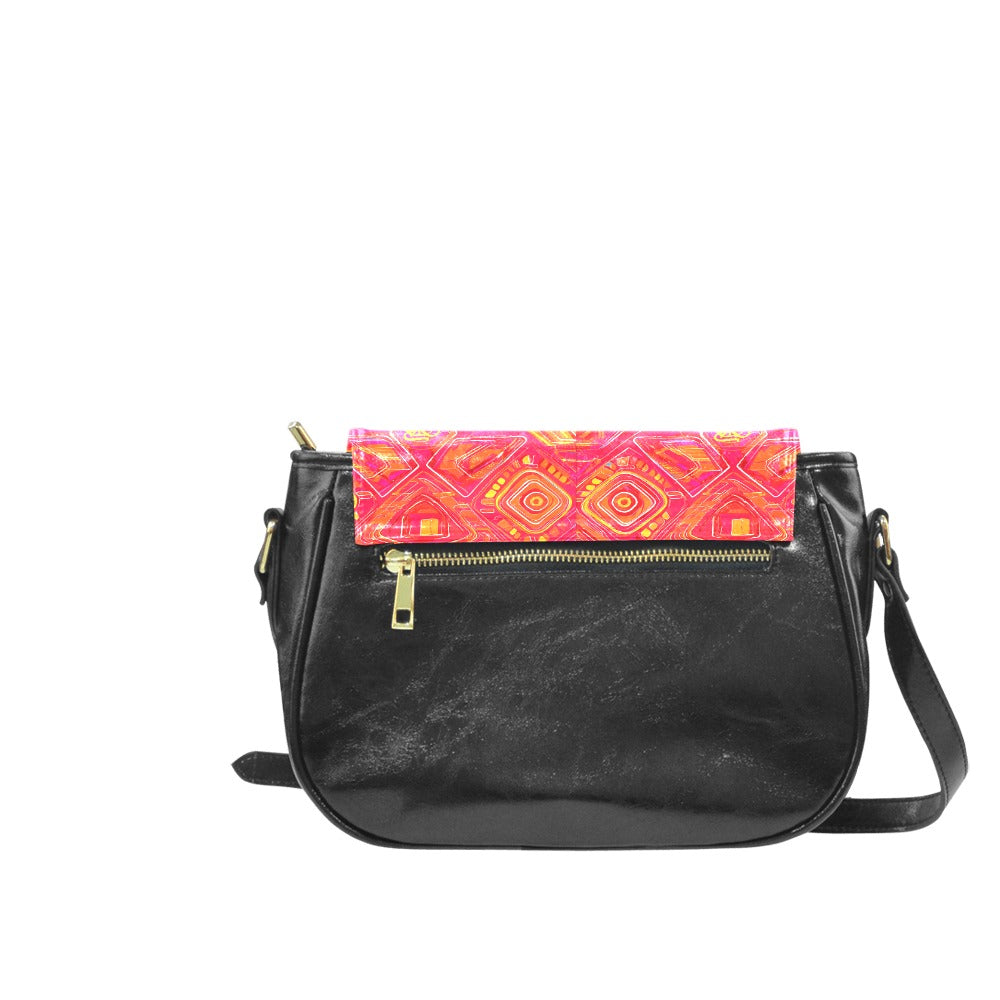 Sacoche classique avec motifs Bagaléa