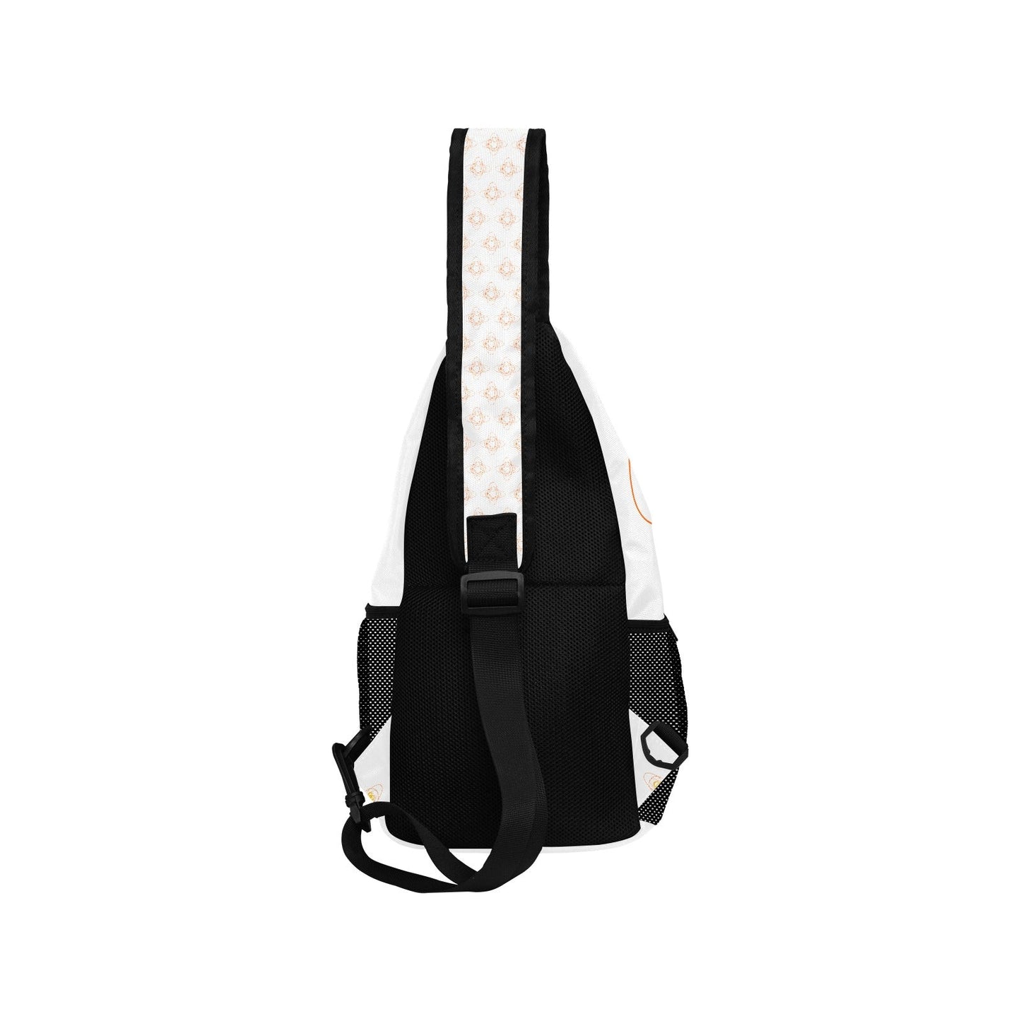 Men's Casual Chest Bag color white, beautiful chest bag, small backpack