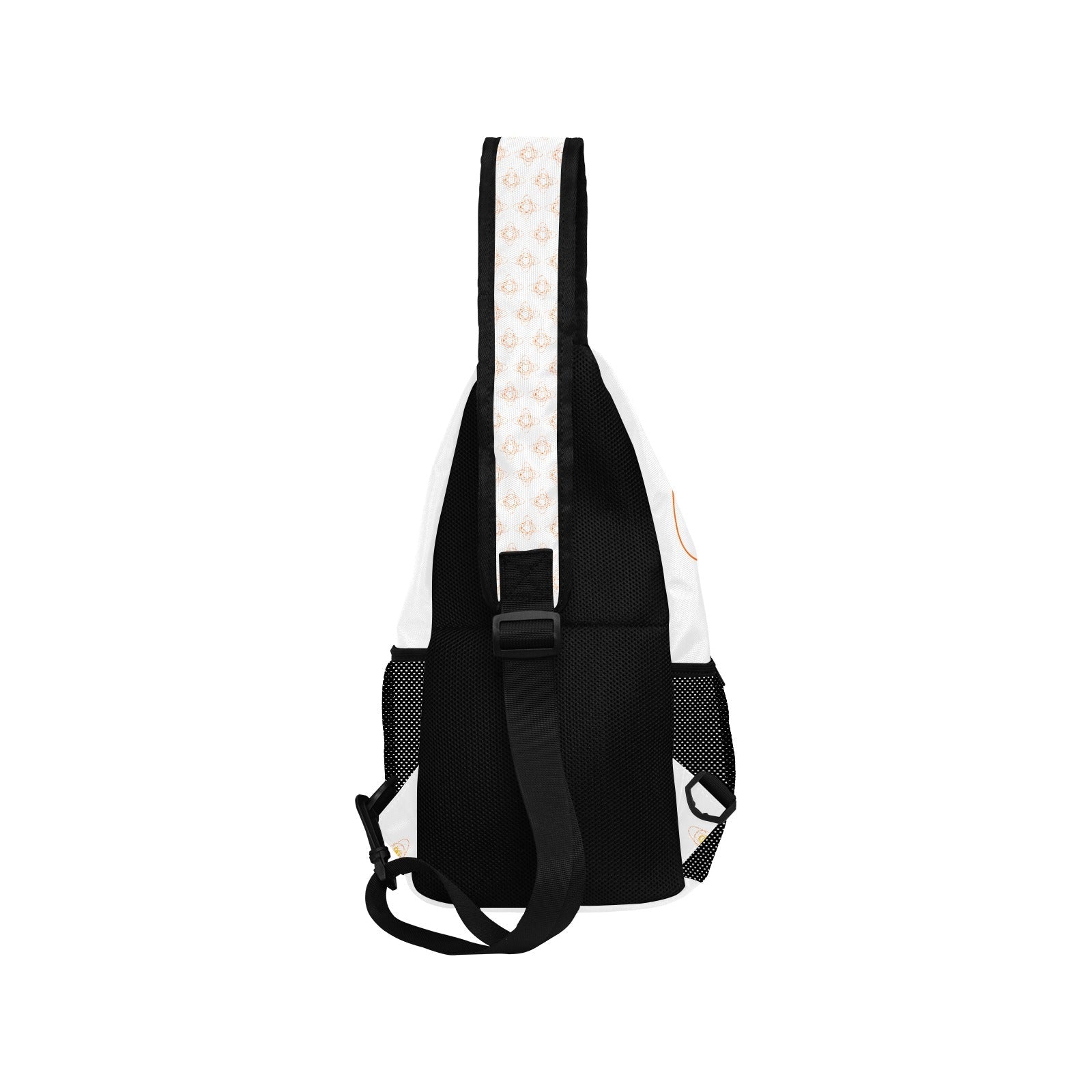 Men's Casual Chest Bag color white, beautiful chest bag, small backpack