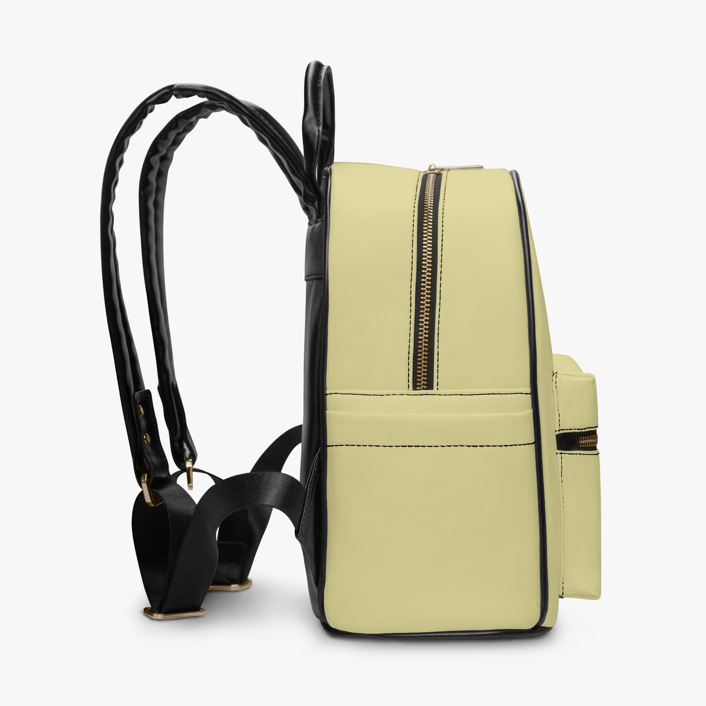 sac Boubous cuir synthétique jaune citronnelle femme élégant vegan