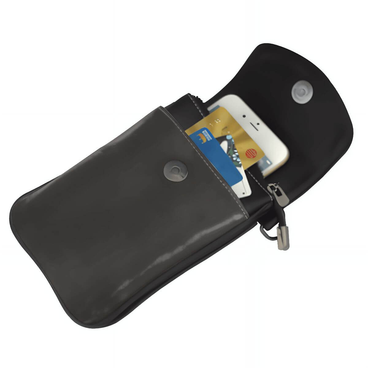 Sac téléphone en similicuir vegan tendance. Compact, durable et pratique, idéal pour un usage quotidien ou en voyage.