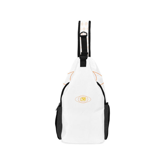 Men's Casual Chest Bag color white Bagaléa