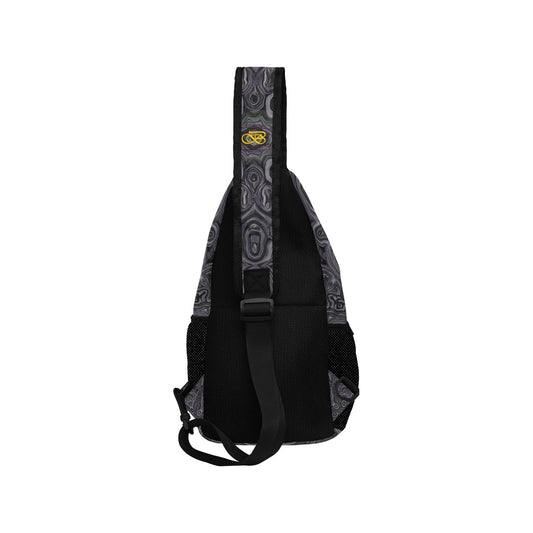 Sac De Poitrine Croisé Gris Motifs Bagaléa